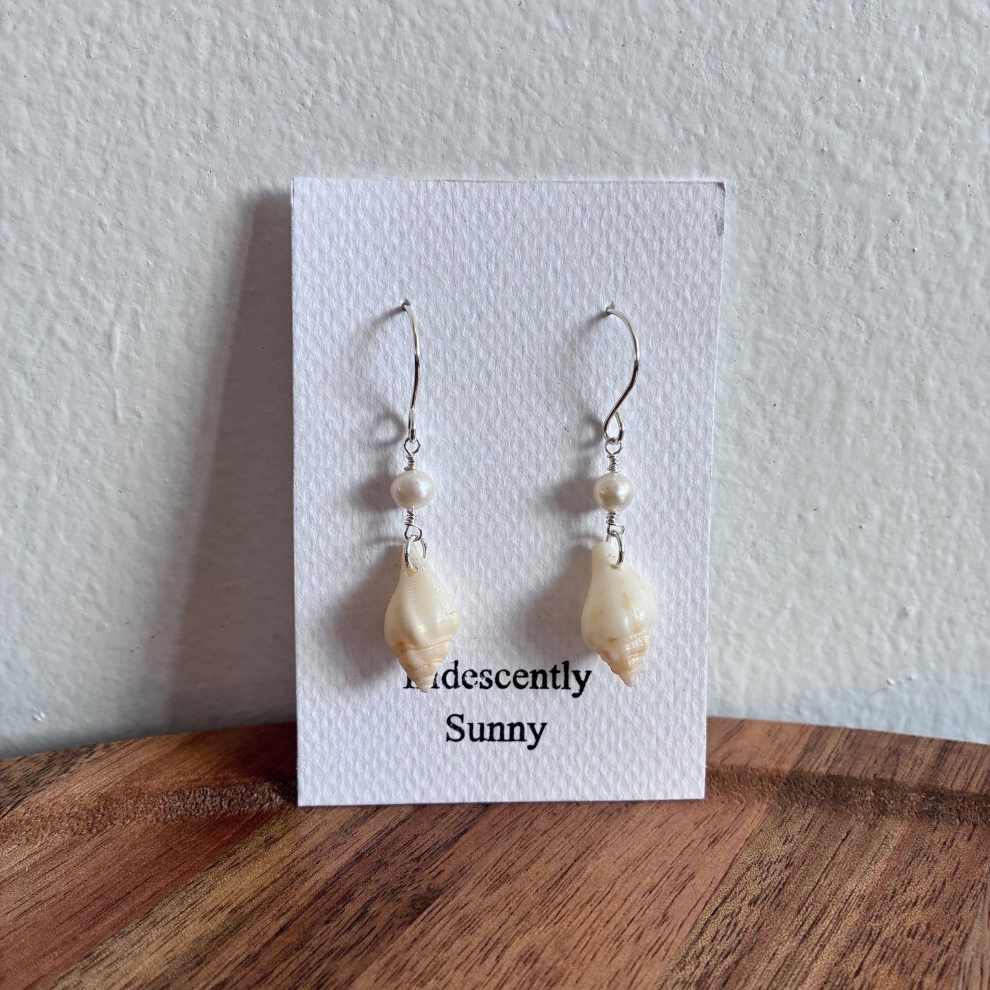 Stromb Shell Earrings