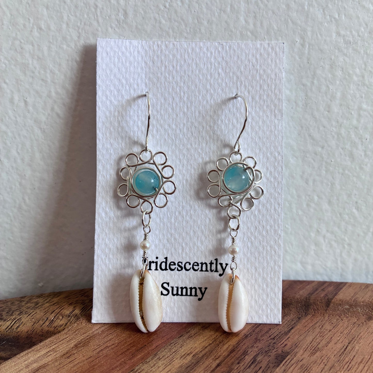 Isabella Cowrie Pua Earrings