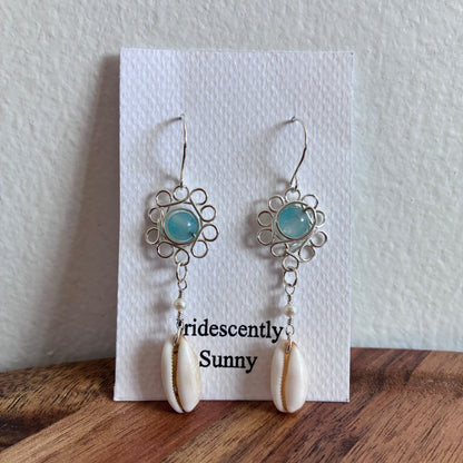 Isabella Cowrie Pua Earrings