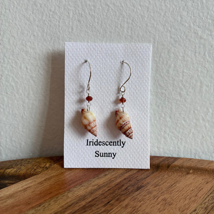 Spindle Shell Earrings