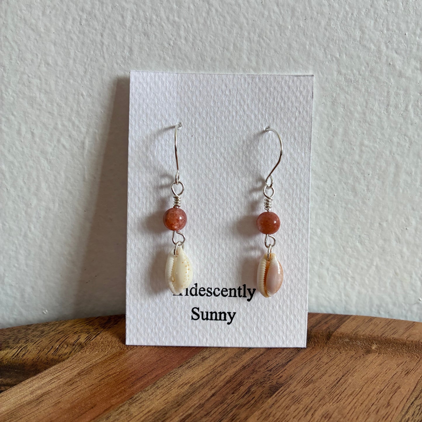 Mixed Cowrie Shell Earrings