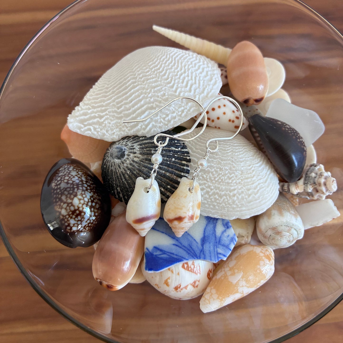 Dove Shell Earrings
