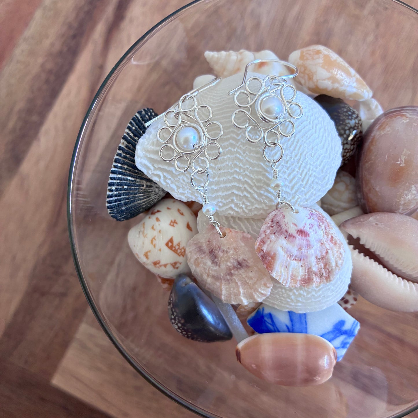 Pua & Shell Earrings